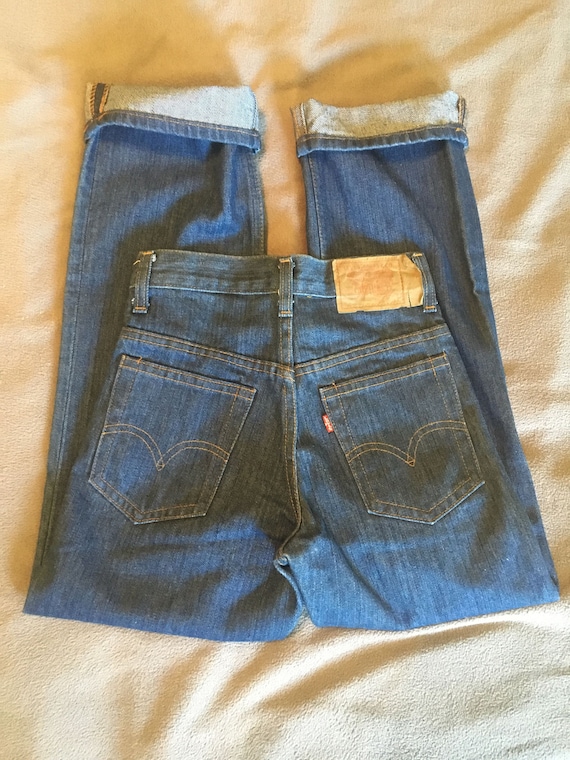 Levis 717-0914 dark wash straight leg deadstock v… - image 1