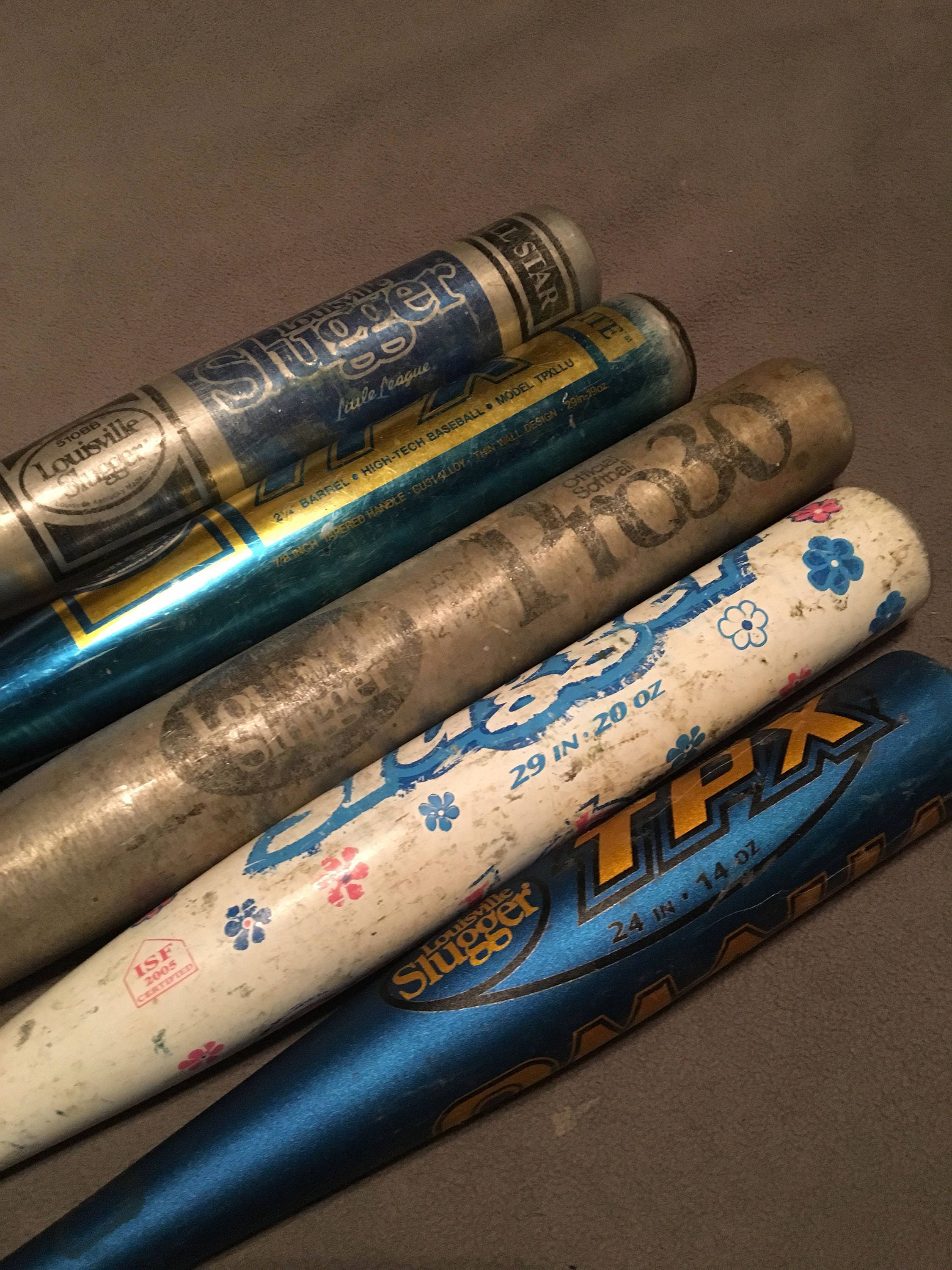 Louisville Slugger Bats We Have Tons of Vintage Gloves and