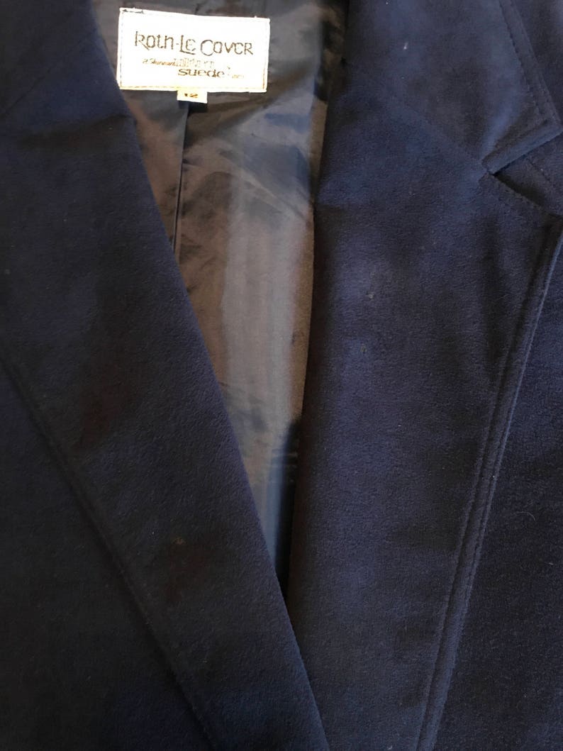 Roth Le Cover Suede Blazer Vintage