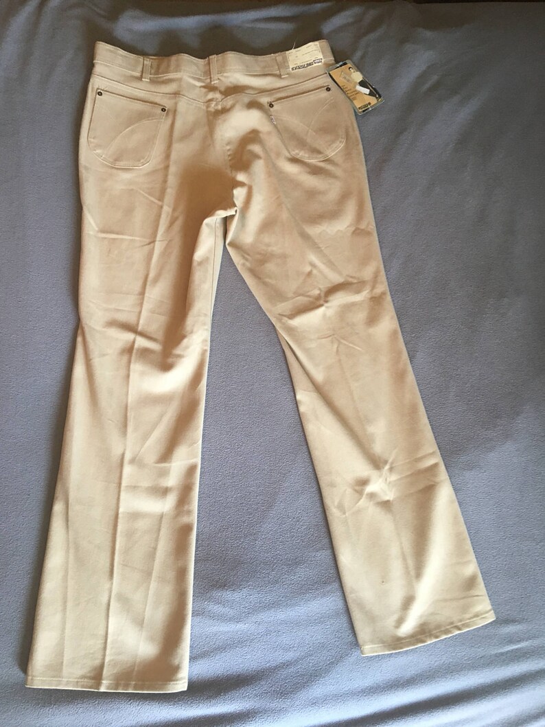 Levis for Men Khaki New Old Stock Khaki Trousers Size 42x34 435354523