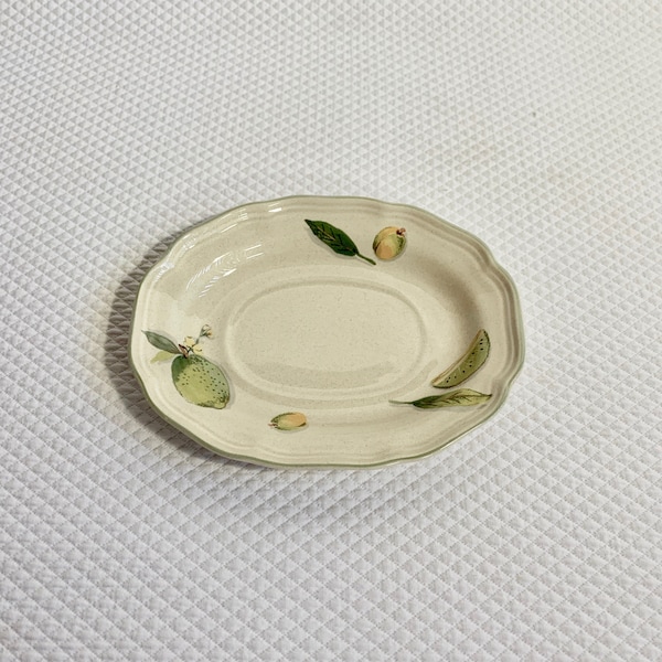 Vintage Mikasa Nature's Parade F9006 French Countryside oval replacement under plate