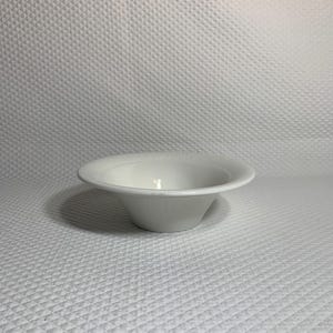 Syracuse china Royal Rideau Solario white soup and cereal bowl.