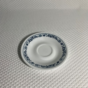 Vintage Corelle Old Town Blue or Blue Onion  6 1/4" diameter saucer