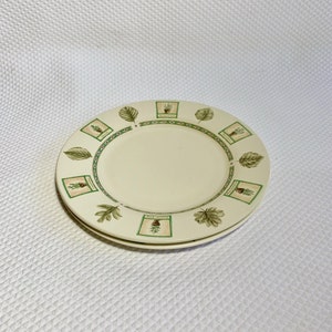 Set of 2 Pfaltzgraff Naturewood 11 1/4&quot; diameter dinner plates