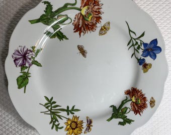 BAI Cordon Bleu Caroline 11 1/4" Serving Platter or Dinner Plate.