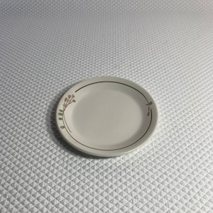 Mid-Century Syracuse China Deep Meadow Syralite bread plate 6 3/8&quot;.