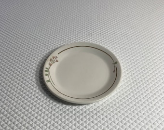Mid-Century Syracuse China Deep Meadow Syralite bread plate 6 3/8".