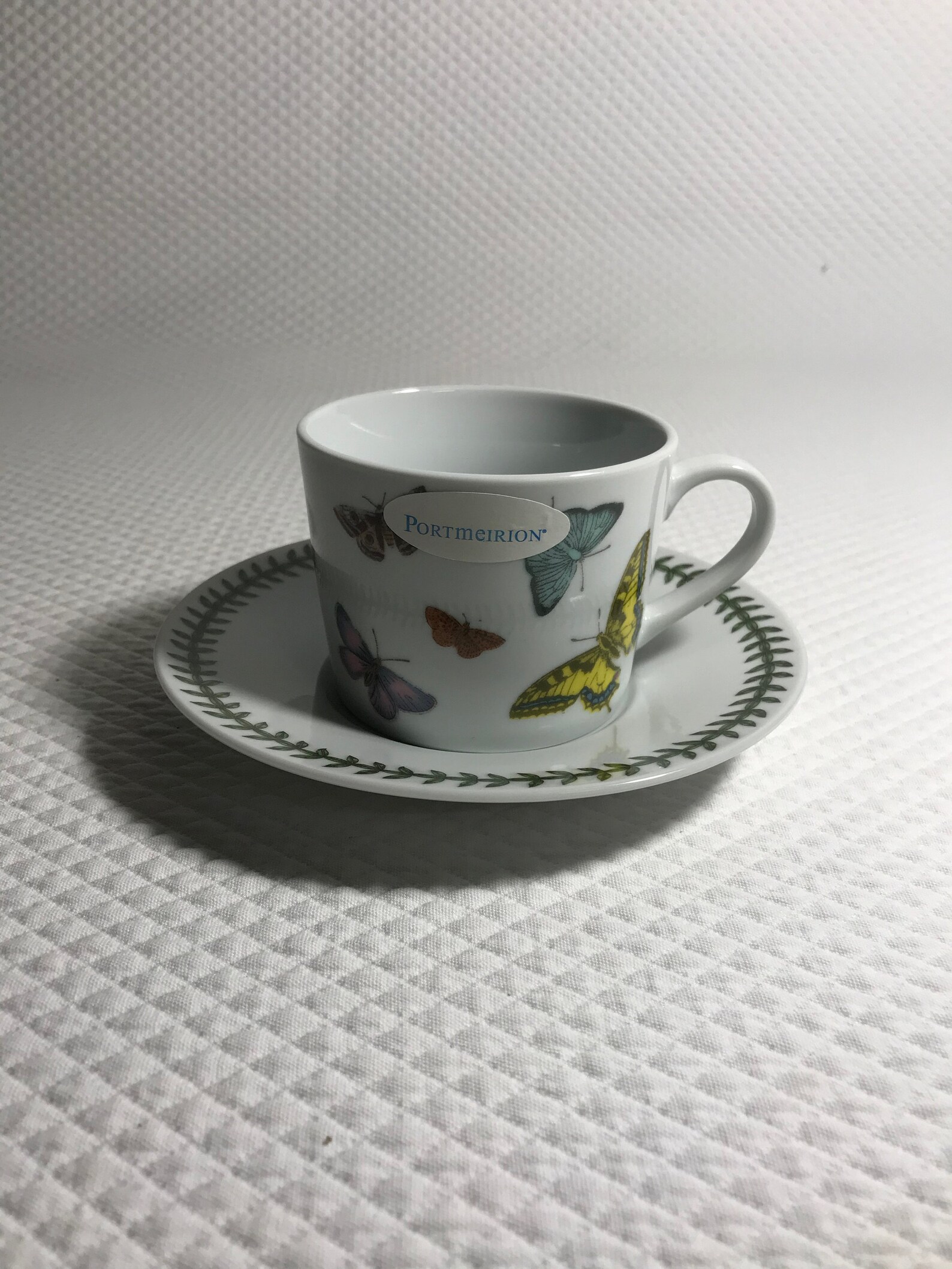 Portmeirion Studio Botanic Butterfly Cup and Saucer Set Etsy