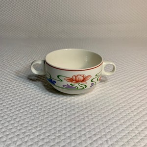 Villeroy and Boch double-handled Cup in the Florida pattern