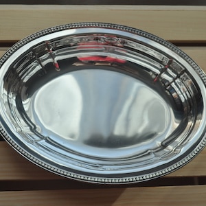 Antique Oval Serving Dish--Reed & Barton