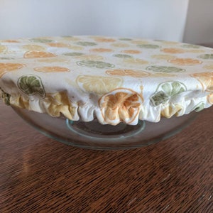 Easy Eco: Reusable Bowl Covers--Citrus Pattern