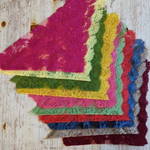 Vintage Chapel Veil/Mantilla--Many Colors--Patterned Lace