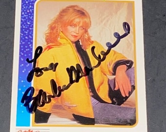 Barbara Mandrell Autographed CMA Country Gold Card 1992