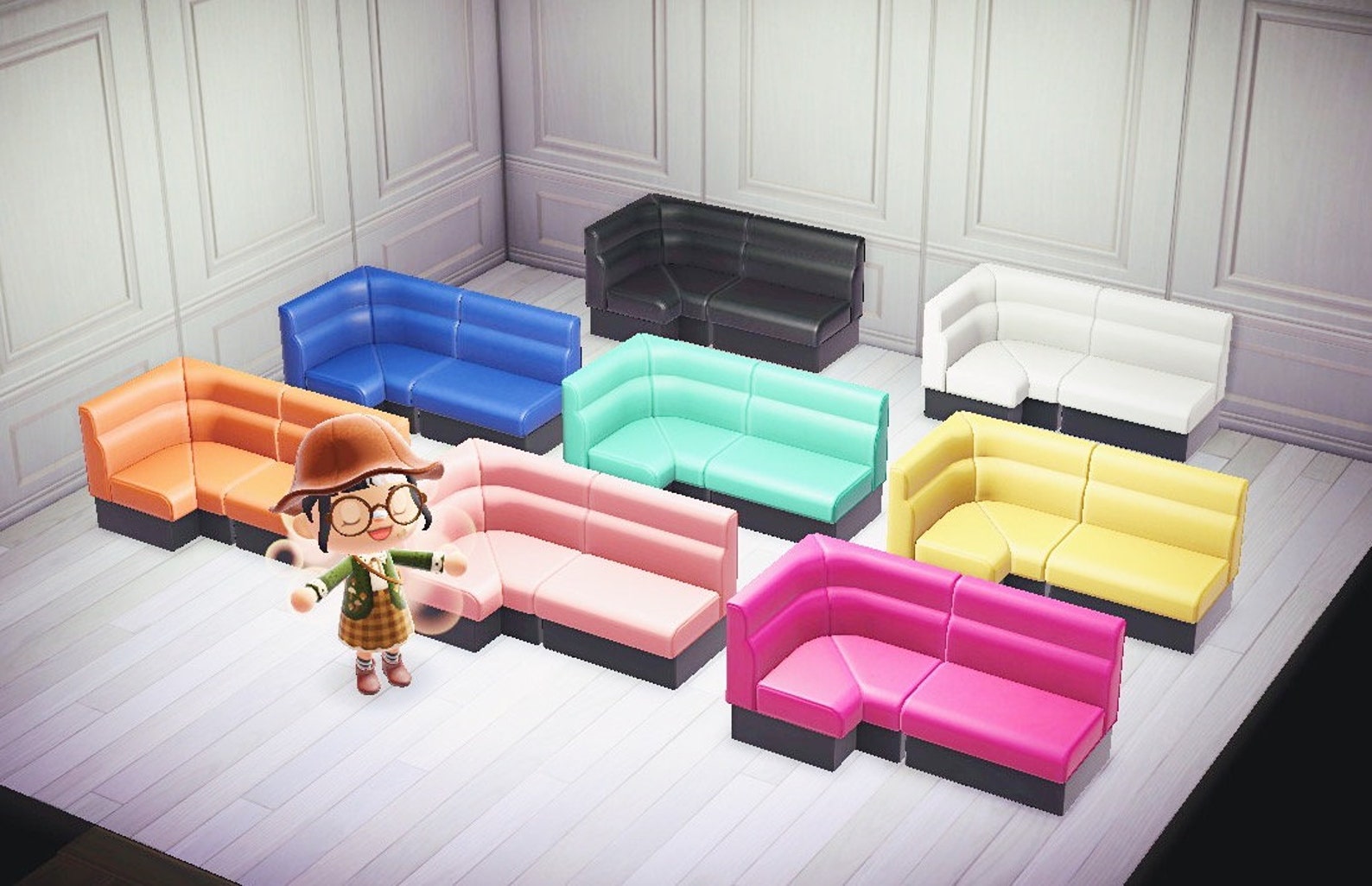 ACNH Box Sofa Set Delivery Animal Crossing Etsy