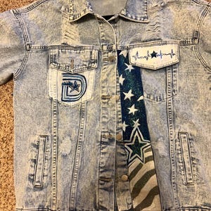 Custom hand painted Jacket