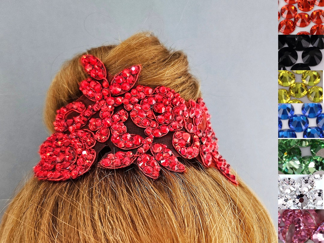 Rhythmic Gymnastic Hair Red Gymnastics Crown Figure Skating - Etsy