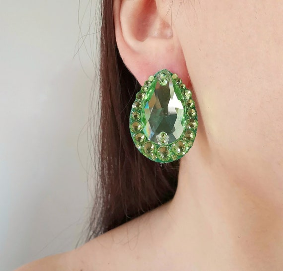 Ballroom dance deals earrings