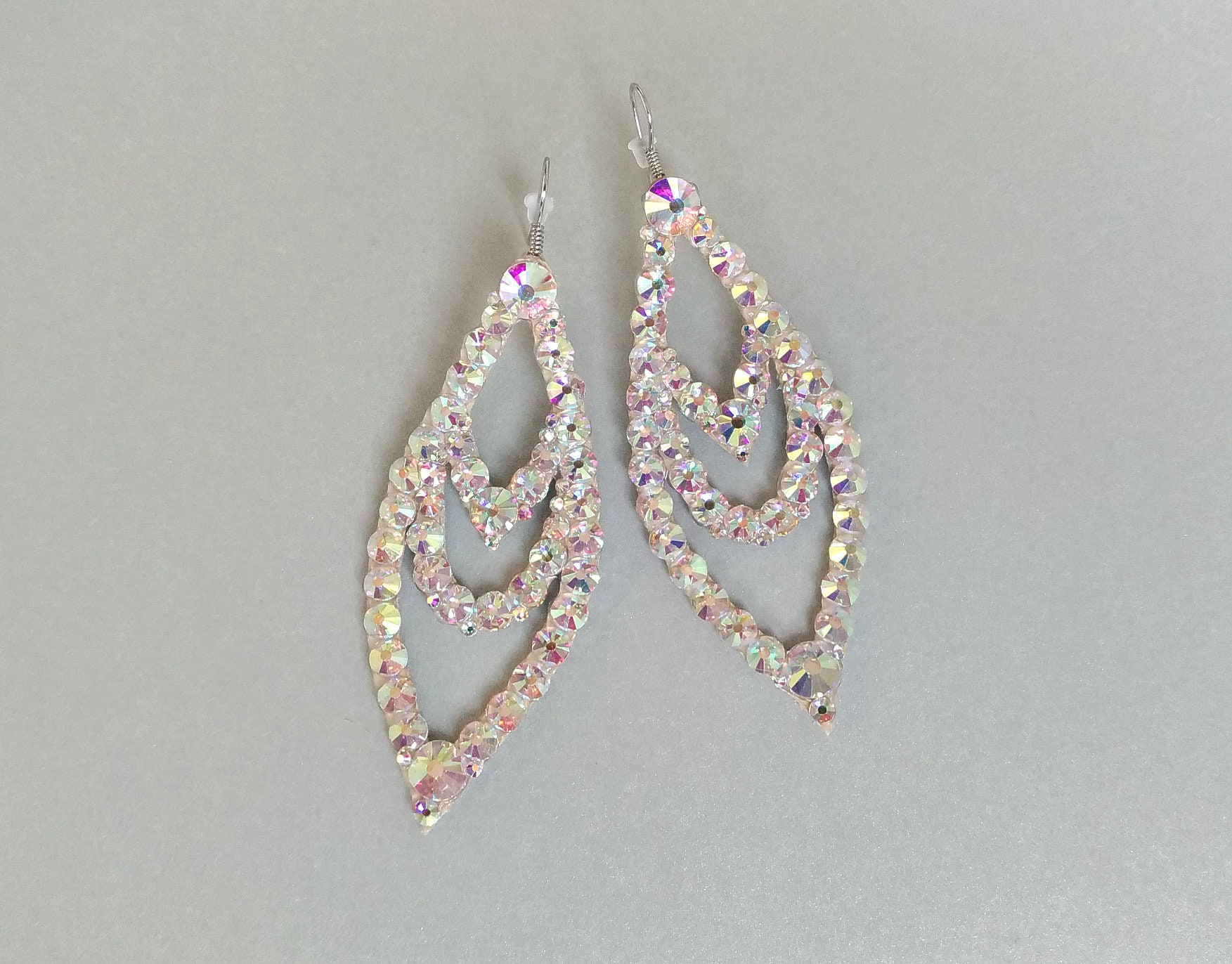 Ballroom earrings ballroom dance ballroom jewelry latin Etsy