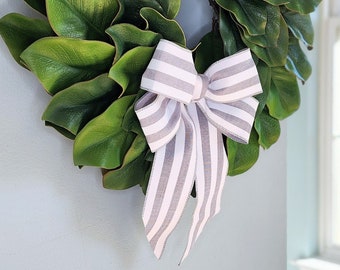 Classic Door Wreath Bow, Wreath Bow Accessory, Wreath Bow Add On, Christmas Bows, Everyday Bows, Fall Bows, Patriotic Bows, Spring Bows, Bow