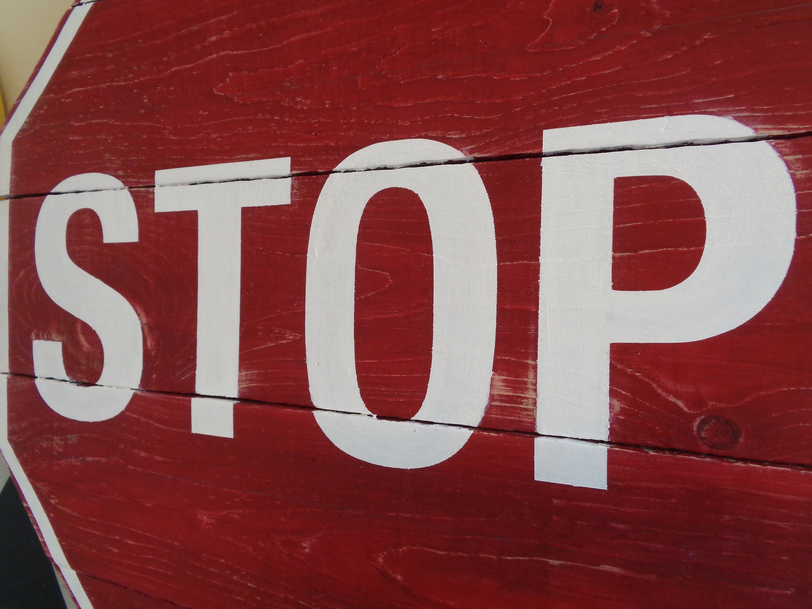 Wood Stop Sign Wall Art Transportation Room Decor Vehicle | Etsy