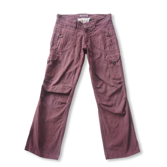 Buy Wine Four Pocket Cargo Pants Pure Cotton for Best Price, Reviews, Free  Shipping