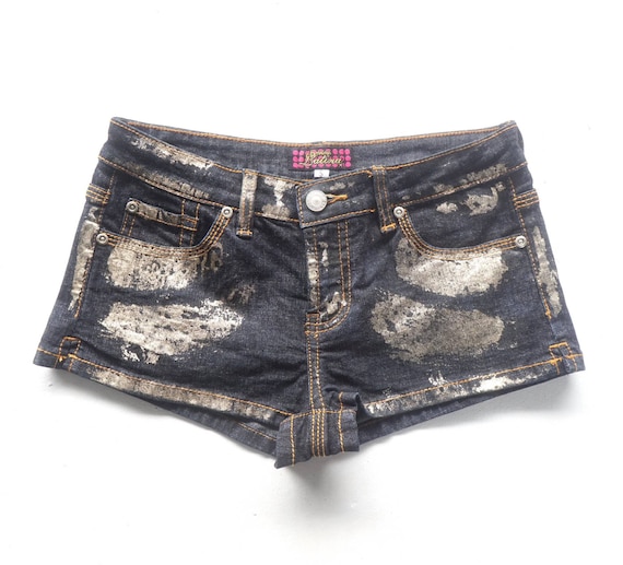 FCK3 Denim Hot Pants  Blue  Buy FCK3 Denim Hot Pants  Blue Online at  Best Prices in India on Snapdeal