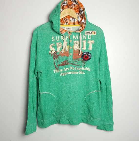 RAGOUT Patched and Printed Beach Vibes Hoodie - image 2