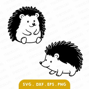 EGEL Svg, Eps, Dxf, Png-bestanden - vinyl / sticker snijden, gravure, afdrukken, schattige dieren clipart, Cricut, silhouet, Instant Download