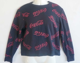 COCA COLA Printed Crewneck Sweatshirt