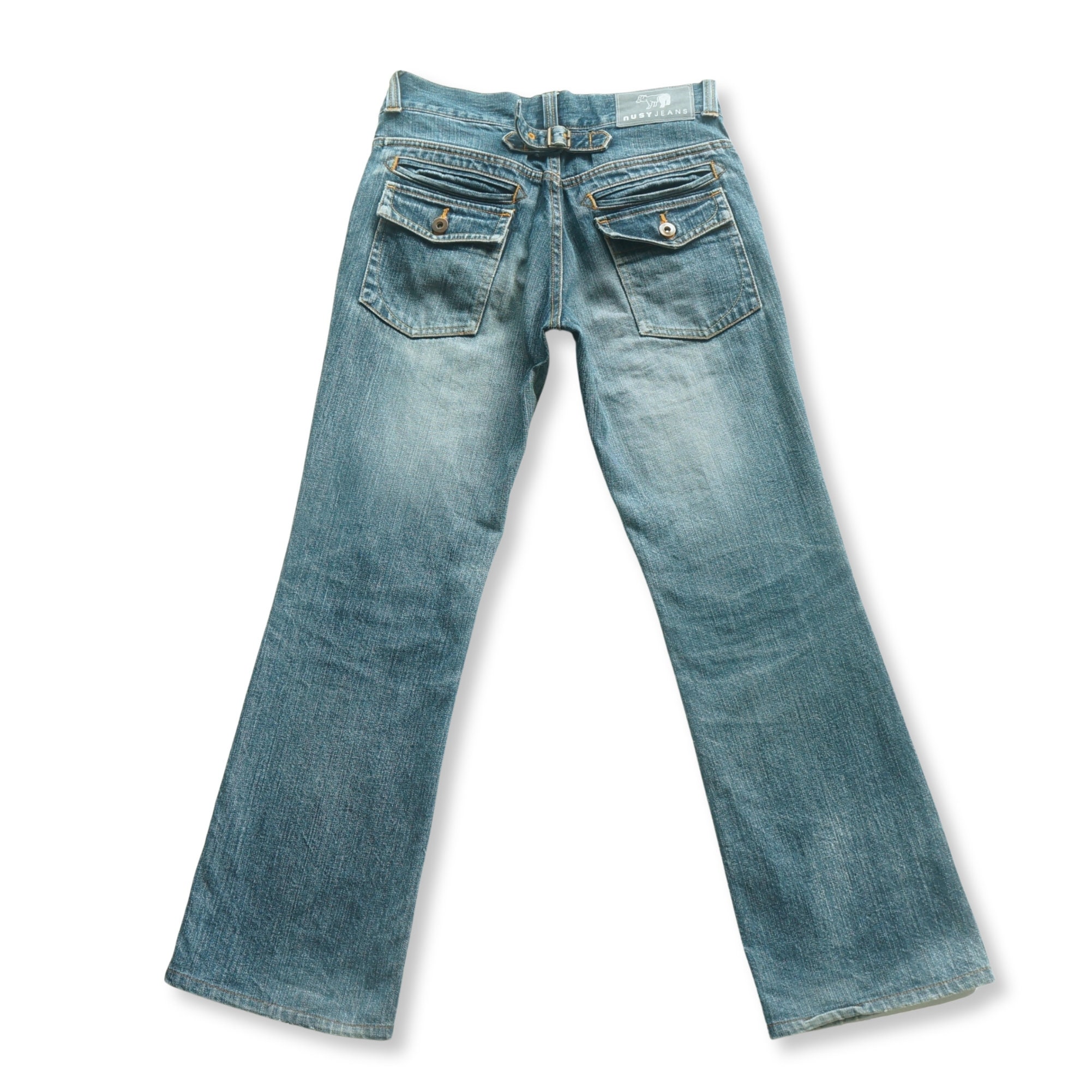 NUSY JEANS - 10 Pockets Japanese Brand Bush Jeans - Etsy