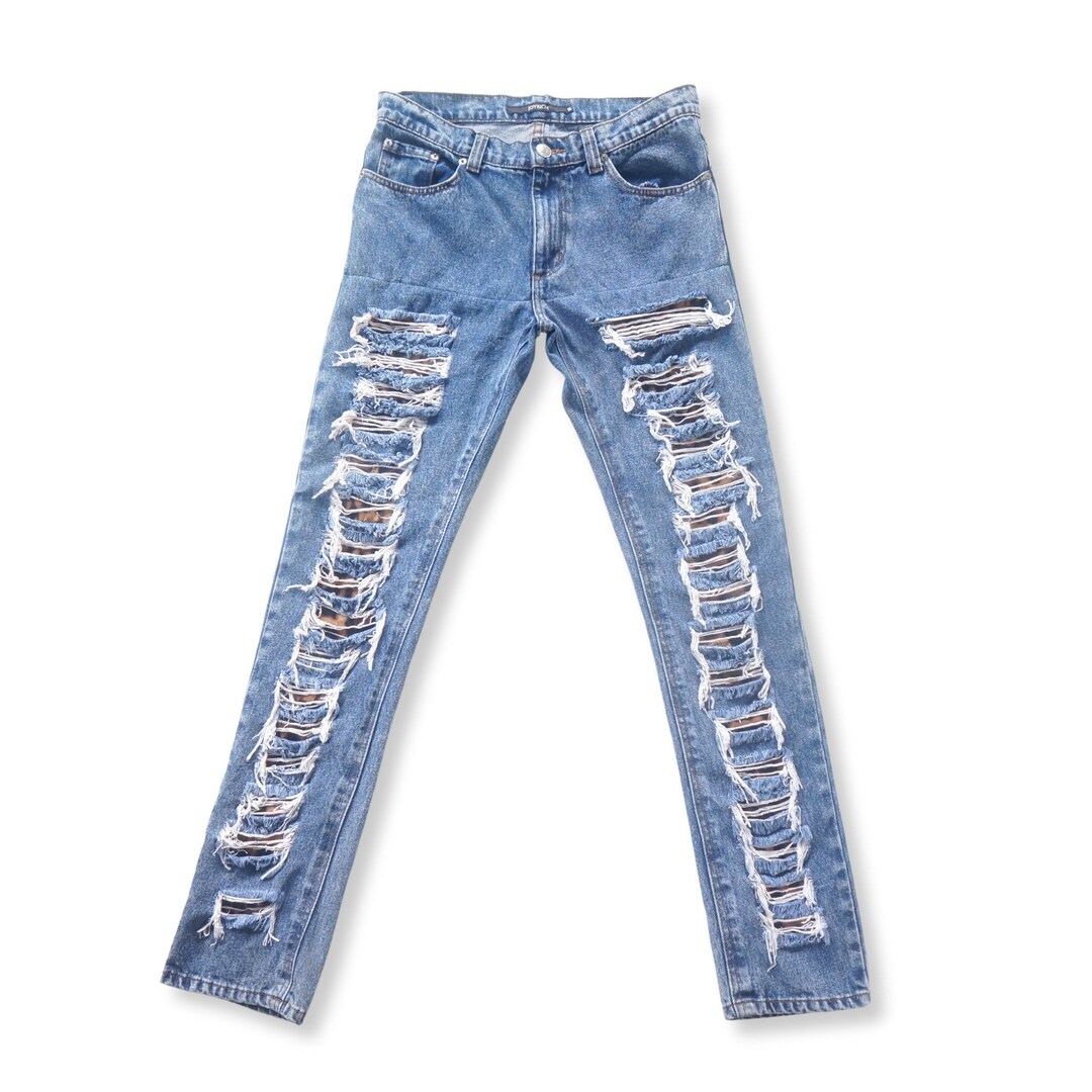 Interno Coscia Rattoppare I Jeans Jeans Strappati Joyrich Con