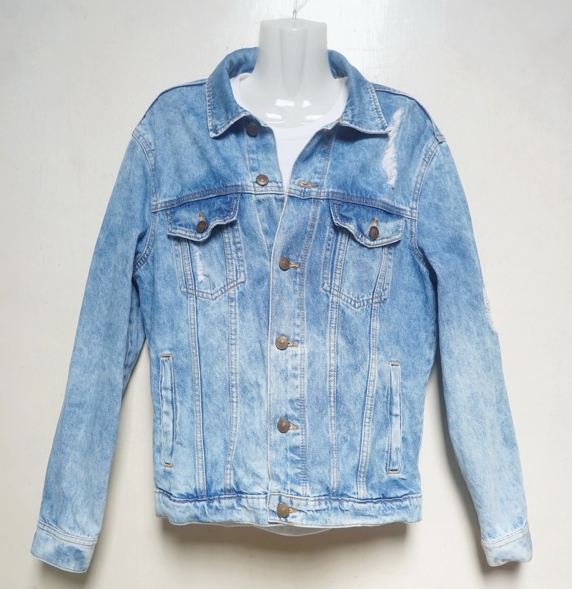 ANTIMID DENIM JACKET×CITEN DOUBLE KNEE