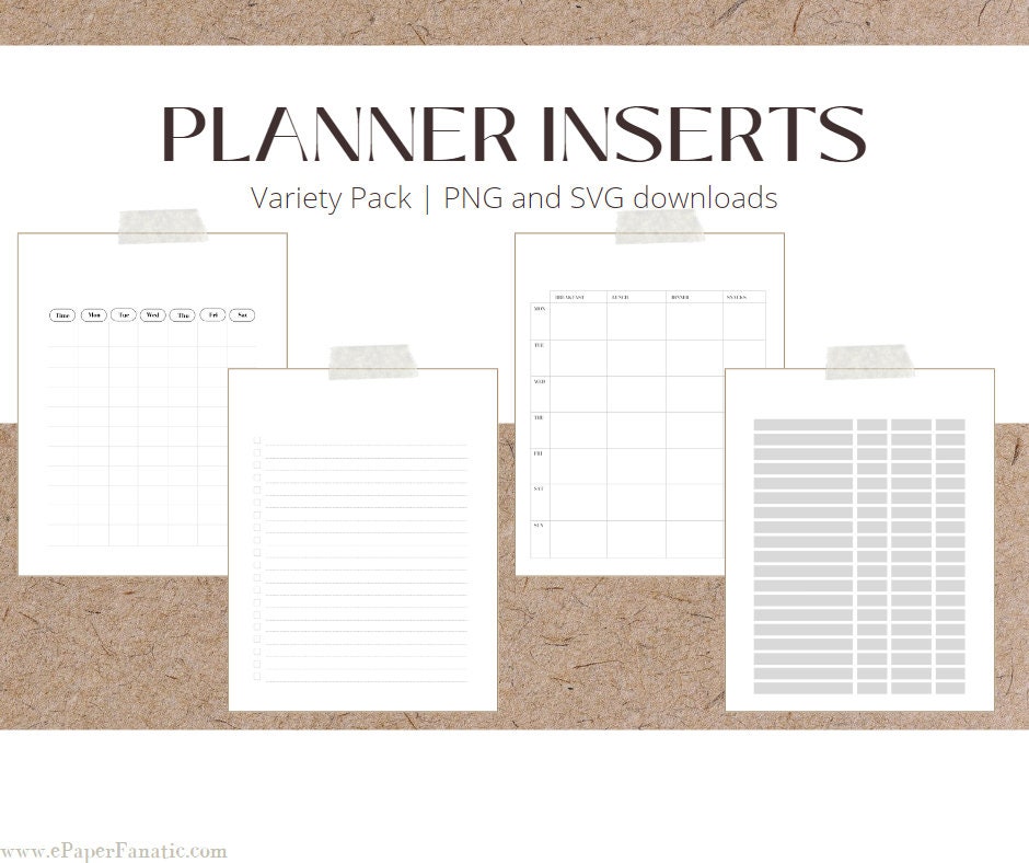 Page Template Variety Pack stickers Etsy