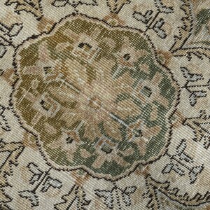 Großer Vintage Handgeknüpfter Wollteppich im Persischen Stil Bild 9