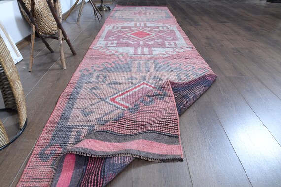 ヴィンテージ トルコラグ スモールラグ ピンク