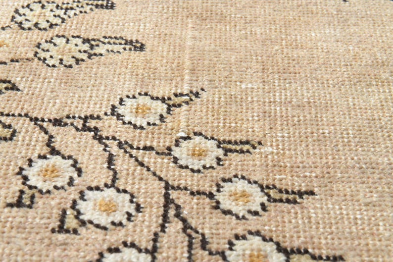 Großer Vintage Handgeknüpfter Wollteppich im Persischen Stil Bild 3