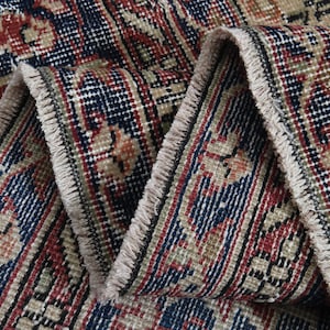 7&#39;9x11&#39;3 ft, VINTAGE OVERSIZED RUG, Turkish Rug, Handmade Rug, Wool Rug 8x11, Rugs For Living Room, Home Decor, Red Area Rug, Large Rug 8x11