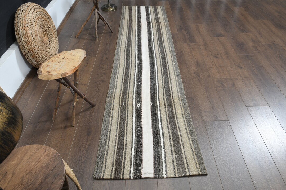 2'2x9'4 Ft, PATCHWORK RUNNER RUG, Vintage Oushak Runner, Turkish Runner ...