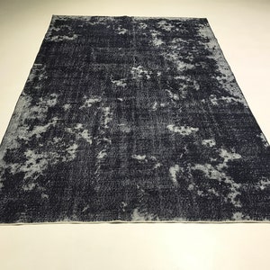 6.4x9.6 Ft, Overdyed Rug, Muted Color Rug, Turkish Oushak Rug, Anatolian Rug, Vintage Wool Rug, Handmade Rug, Decorative Rug, 6x10 Area Rug