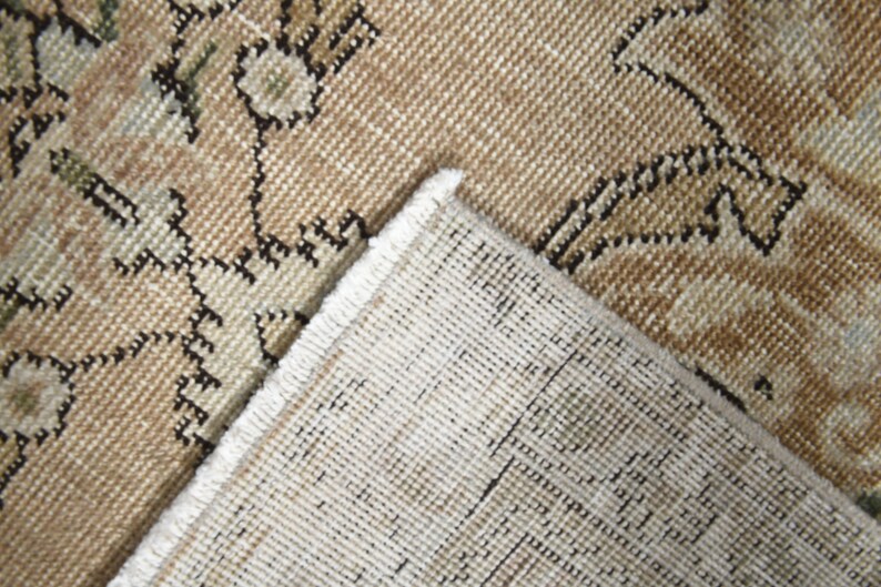 Großer Vintage Handgeknüpfter Wollteppich im Persischen Stil Bild 8