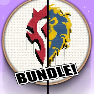 PATTERN PDF - Factions bundle [Horde - Alliance]