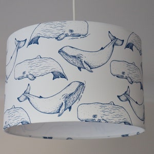 Lampshade children's room, ceiling lamp whales, lamp children, children's lamp, children's room lamp animals