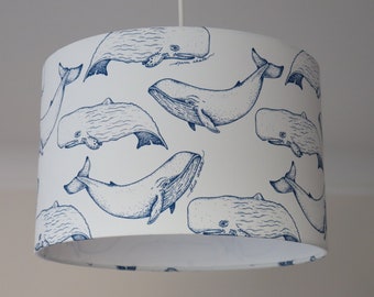 Abat-jour chambre enfant, plafonnier baleines, lampe enfants, lampe enfant, lampe chambre enfant animaux