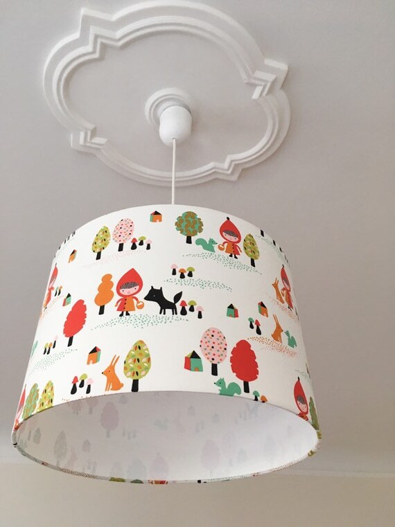 Lampshade Nursery Hanging Lamp Children Ceiling Lamp Etsy