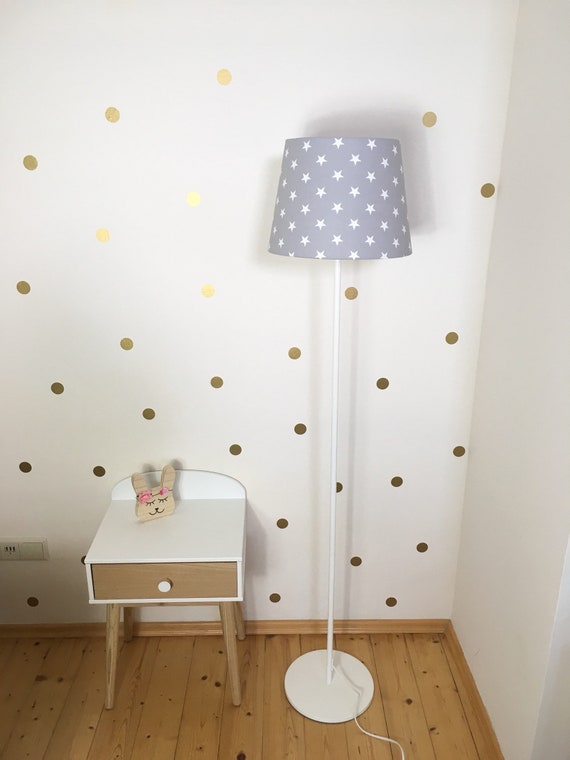 Floor Lamp Nursery Stars Grey Children S Floor Lamp Nursery Stars Grey Children, Pink Floor Lamp For Nursery