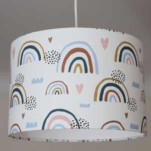 Lampshade children&#39;s room, lamp rainbow, children&#39;s lamp, children&#39;s room lamp