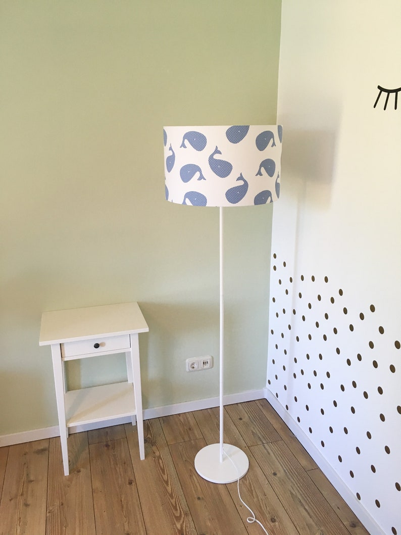 Floor Lamp Nursery Whale Children S Image 0