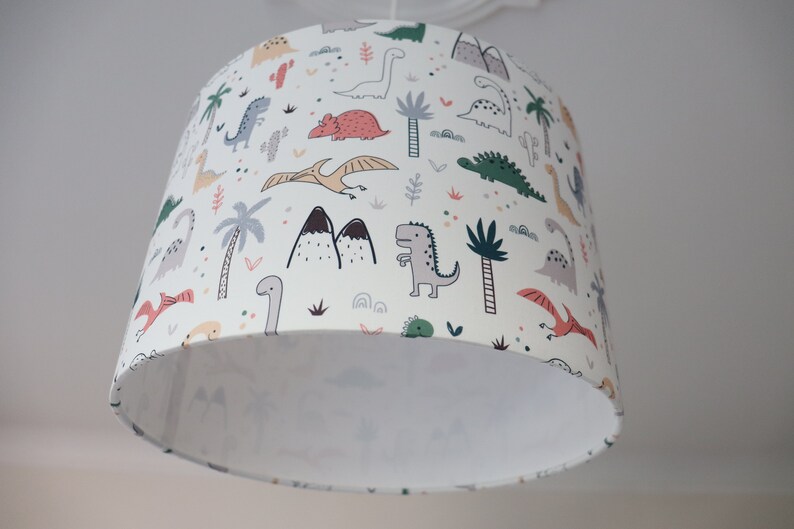 Lampenschirm Kinderzimmer Dinosaurier Babyzimmer Jungs ...