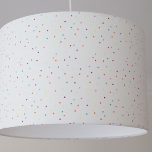 Lampshade children's room confetti, children's lamp, children's room lamp, hanging lamp, ceiling lamp, dots, gifts for children, floor lamp