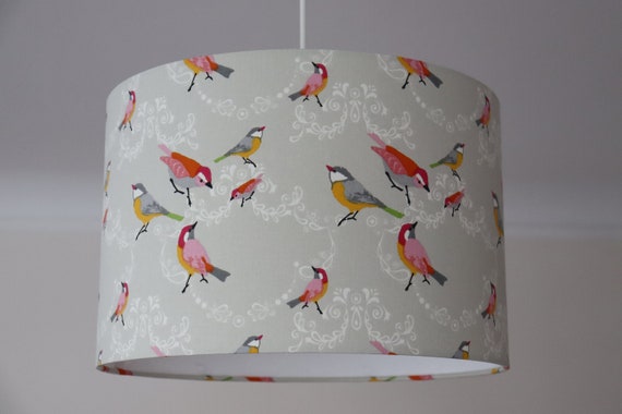 Lamp Ornaments, Hanging Lamp Living Room, Lamp Children\'s Room, Lampshade  Floor Lamp, Lamp With Birds, Ceiling Lamp, Hanging Lamp - Etsy